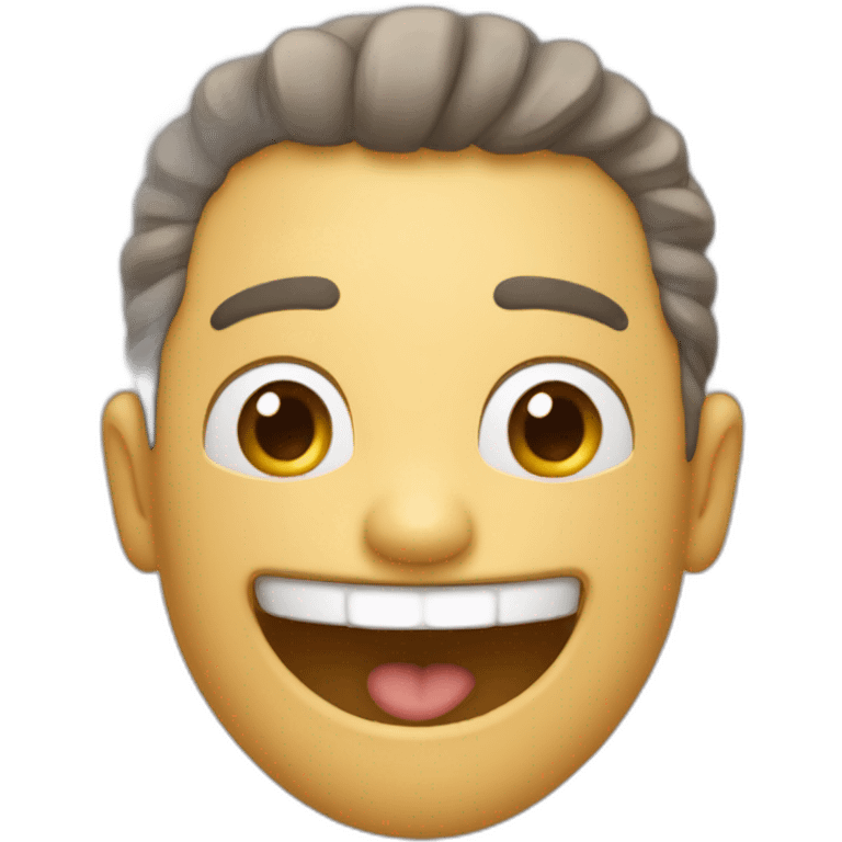 Un emoji  con cara feliz y que ponga ANAS NO TE OLVIDES emoji