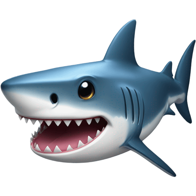 shark with a s emoji