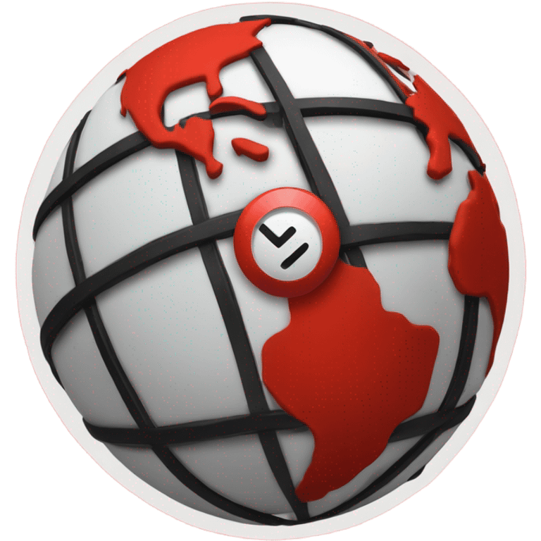 Pokeball globe emoji