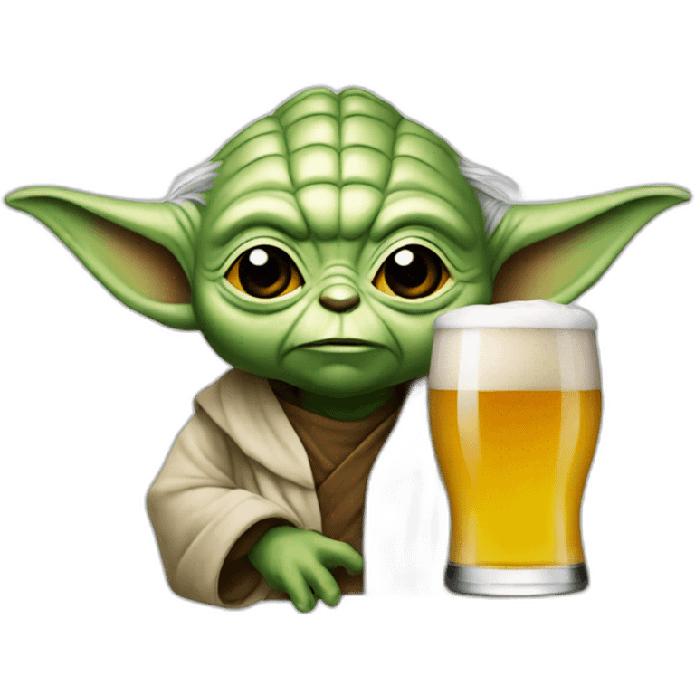 yoda beer emoji