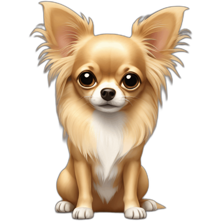 long-hair-chihuahua emoji