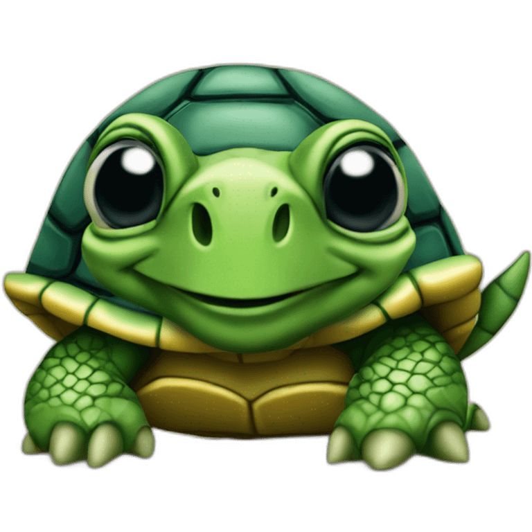 Thug life turtle emoji