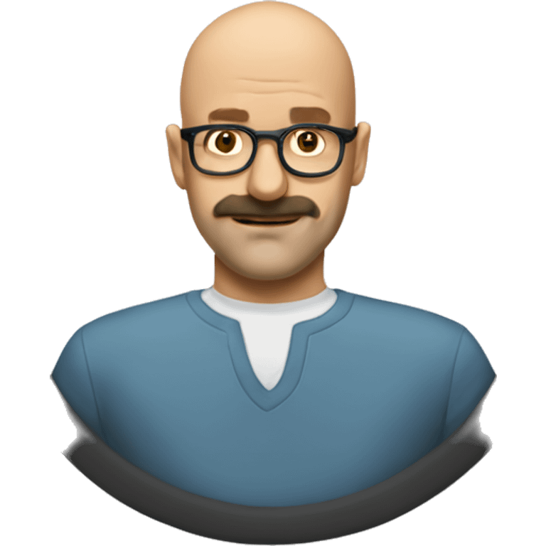 Tobias Funke bald emoji