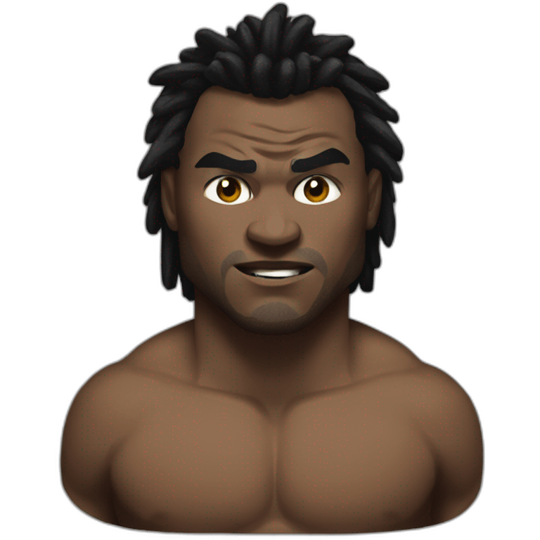 Ngannou fury emoji