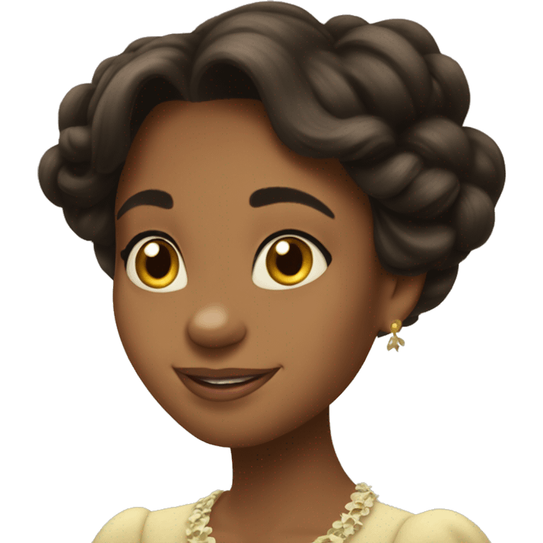 Charlotte from the movie "The Princess and the Frog" emoji