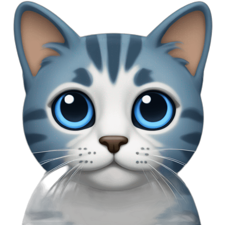 cat blue token bitcoin  emoji