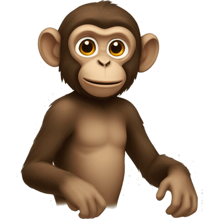 Monkey in France  emoji