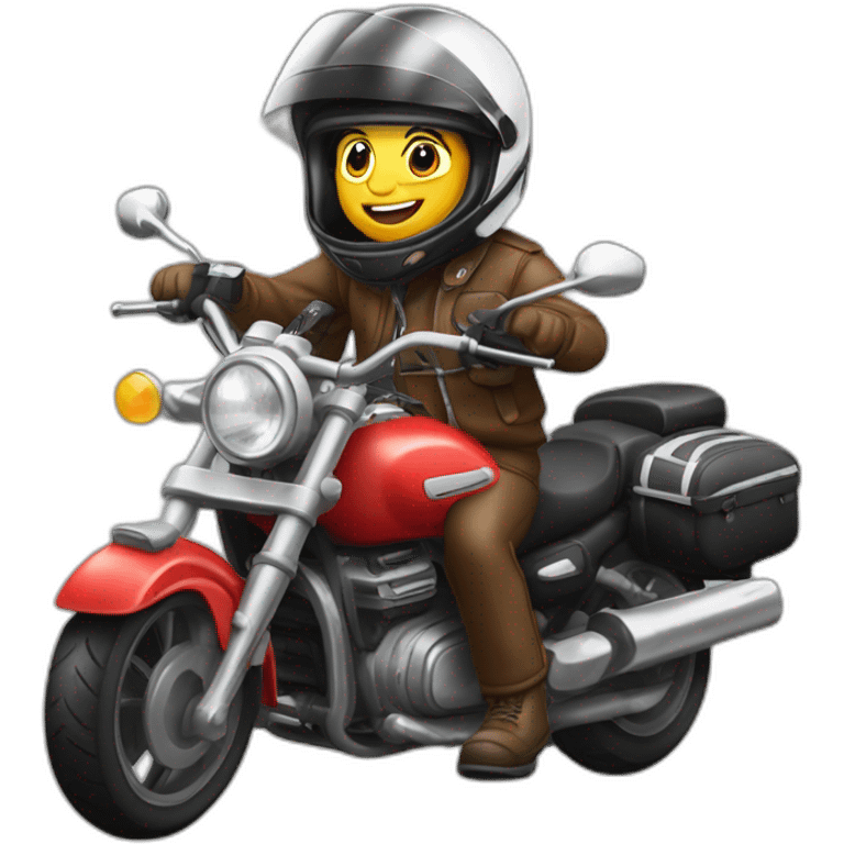 milan lupac on motorbike emoji