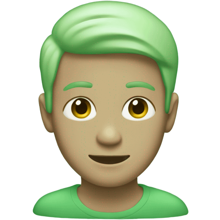 Emojis en verde menta  emoji