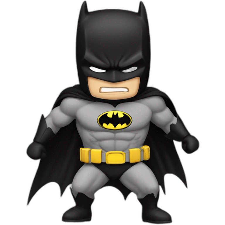 batman fighting emoji