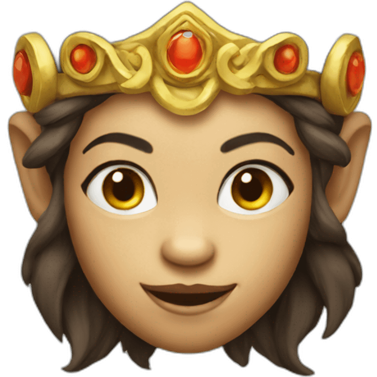 female MONKEY KING emoji