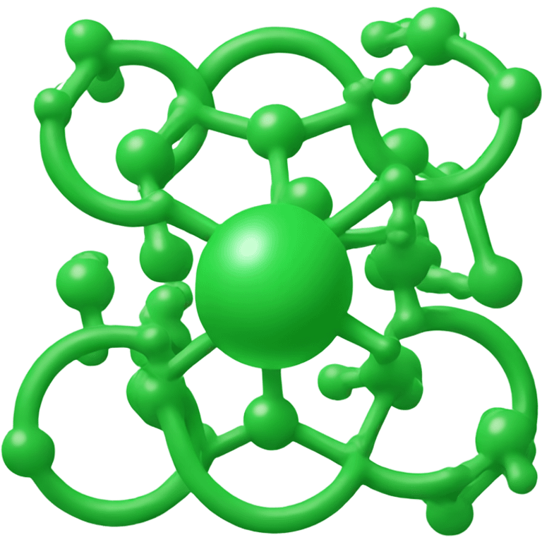 chemical compound green emoji