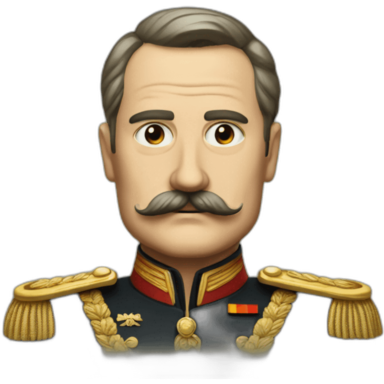 german dictator with small mustache emoji