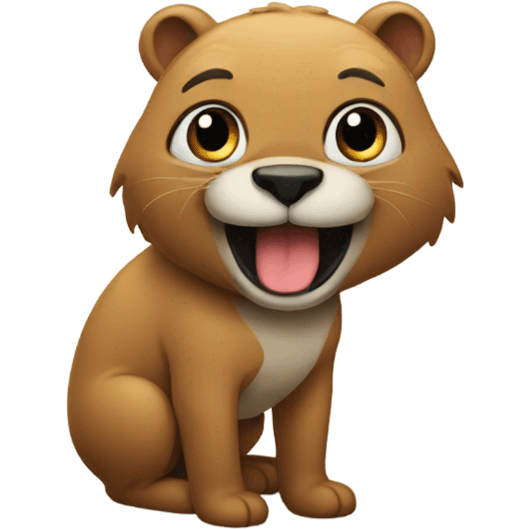 Funny animal emoji