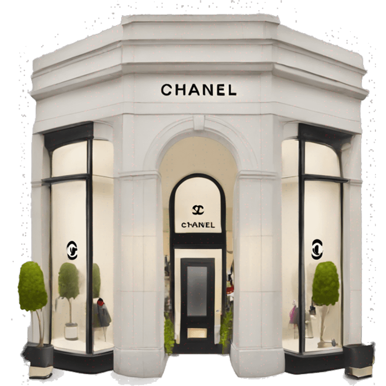 Chanel boutique emoji