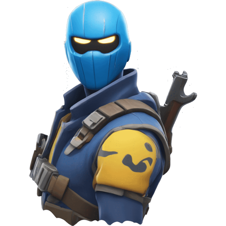 Fortnite battle royal bleu pc icon emoji