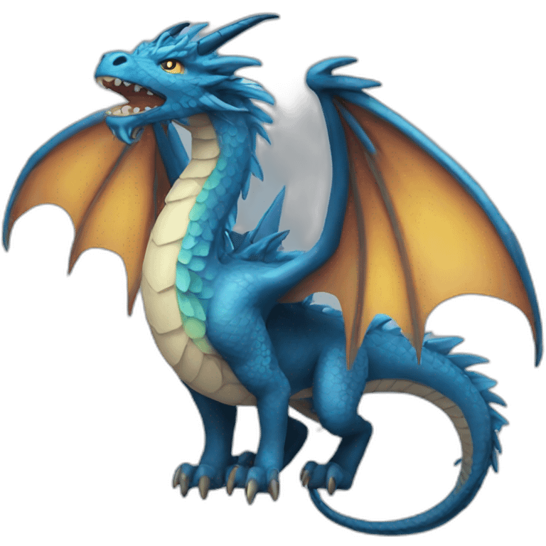 sky dragon emoji