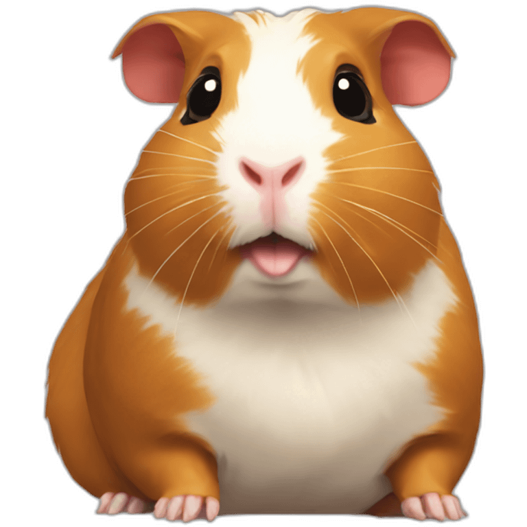 Guinea pig in a videogame emoji