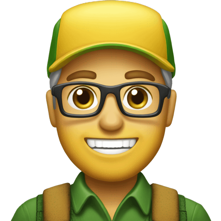 Harvester john deer emoji