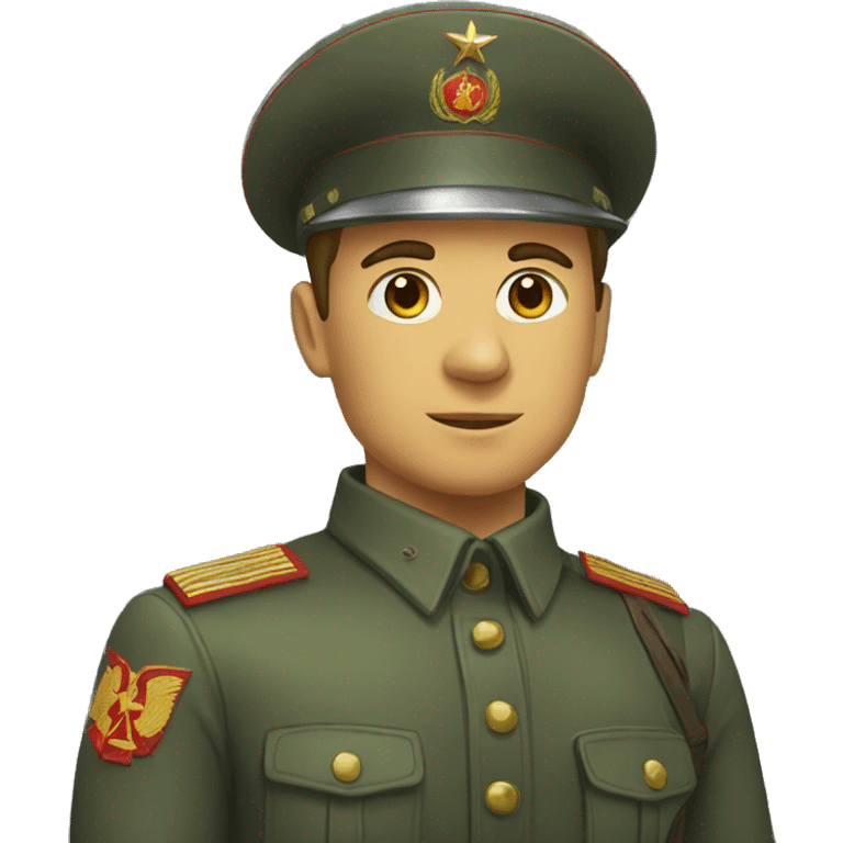 the USSR Soldier emoji