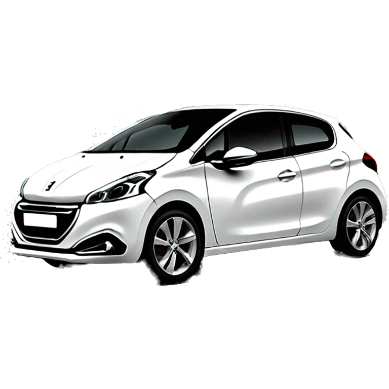 peugeot 208 red  emoji