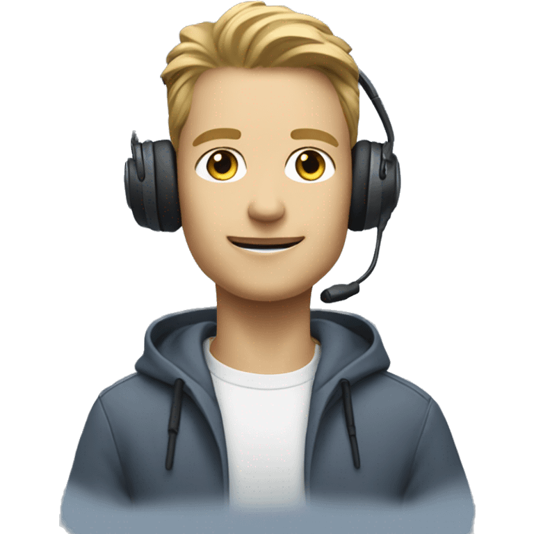 coinbase employee that has a headset on emoji