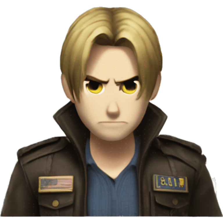 Leon Kennedy resident evil emoji