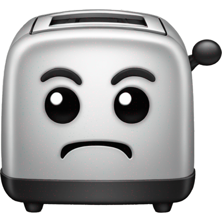 evil toaster emoji