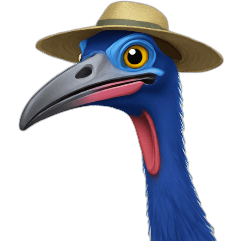 cassowary emoji