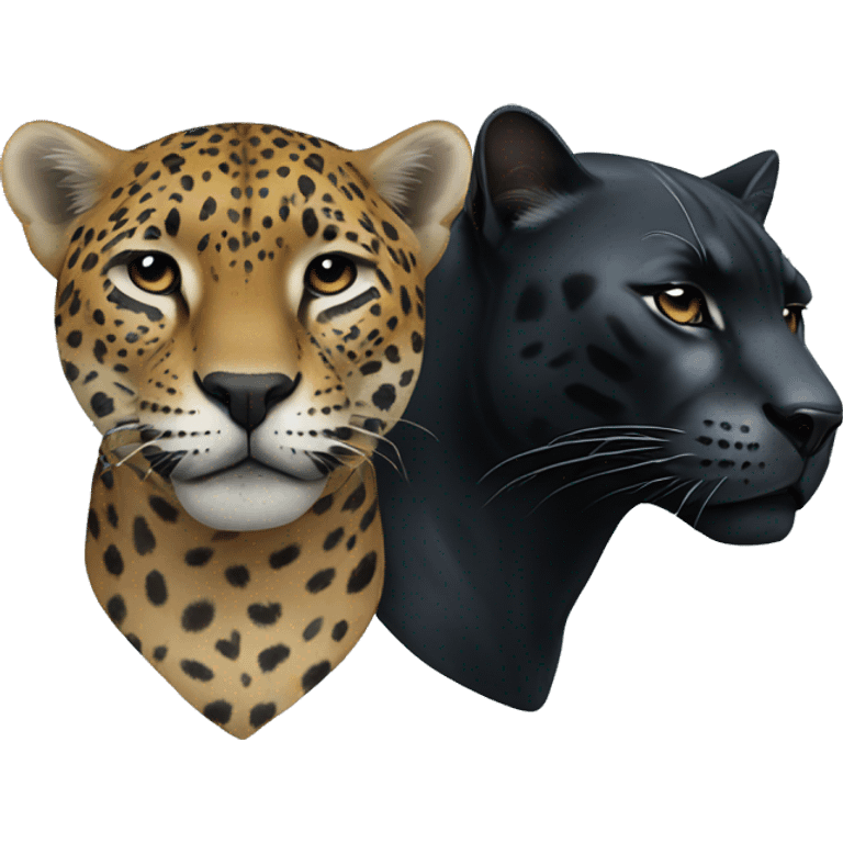 jaguar and black panther emoji