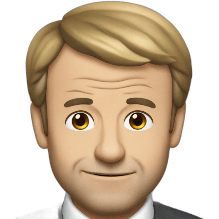 emmanuel macron qui fume emoji