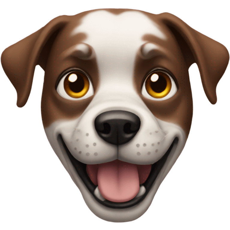 dog creepy emoji