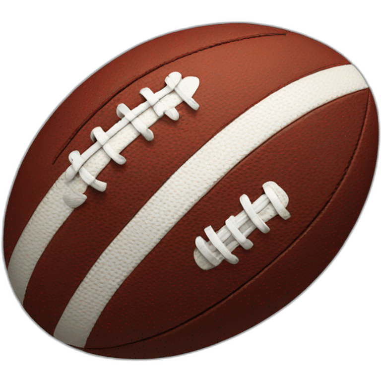 ball of rugby emoji