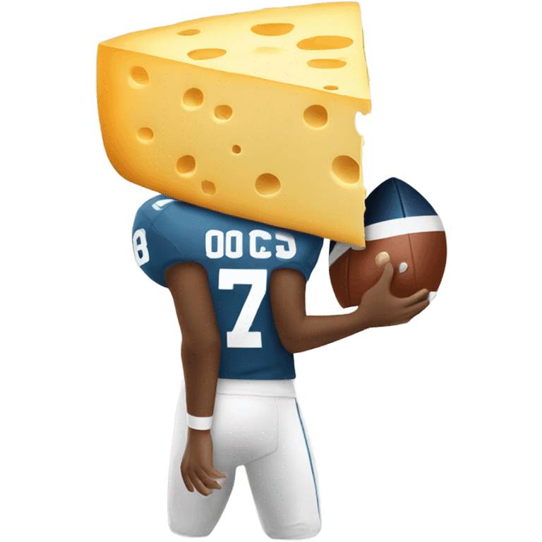 Cheese football emoji