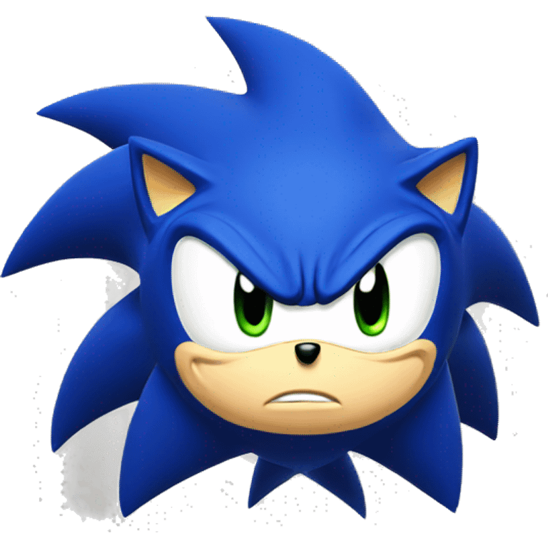 sonic angry emoji