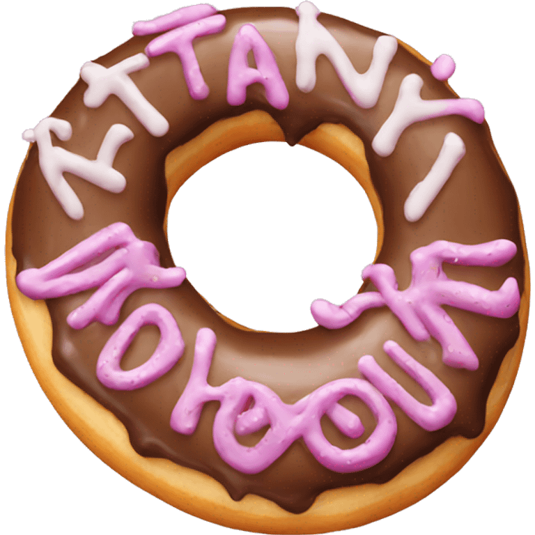 Thank you donuts  emoji