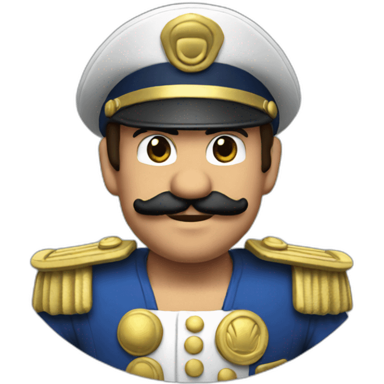 captain mario salute emoji