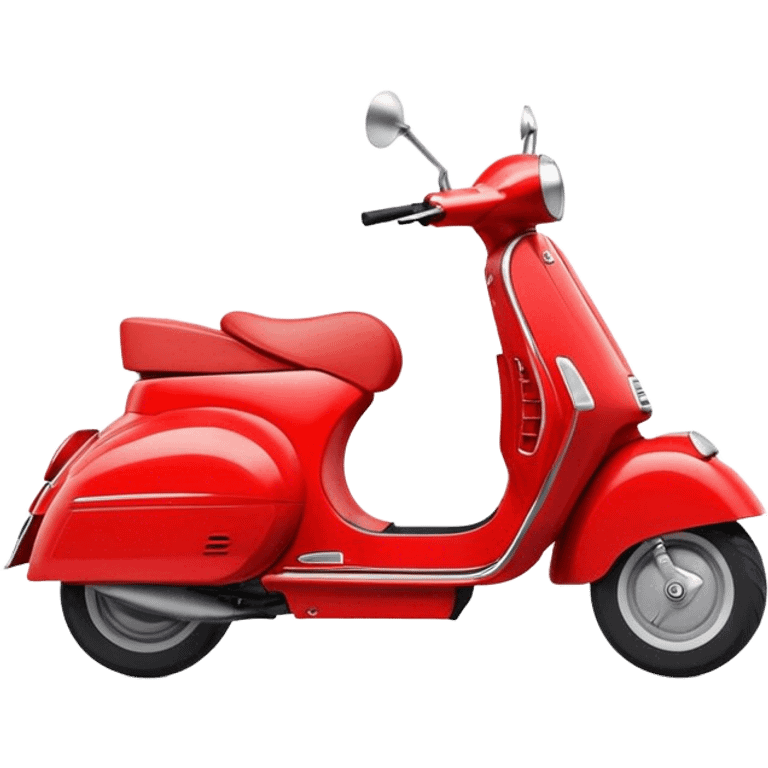 Vespa de corazón  emoji