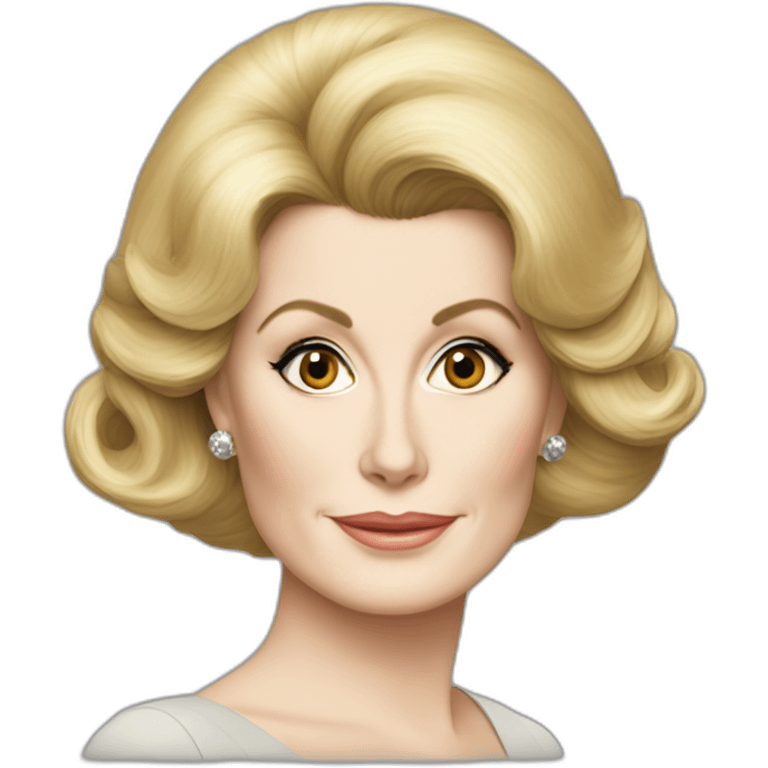 Catherine Deneuve emoji