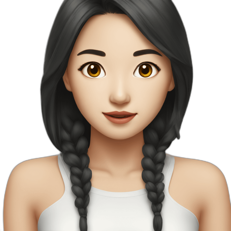 Breathtakingly Beautiful Asian Girl emoji