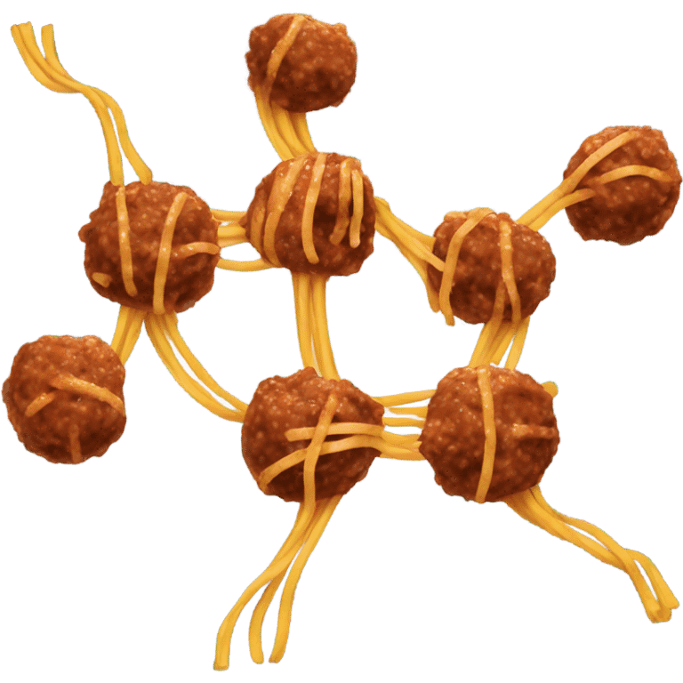 spaghetti and meatballs emoji