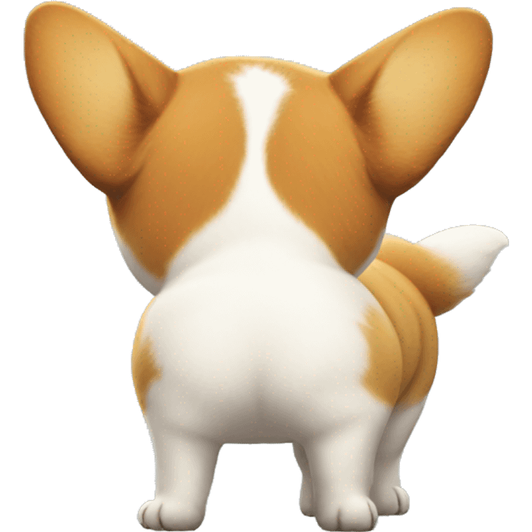 Corgi butt emoji