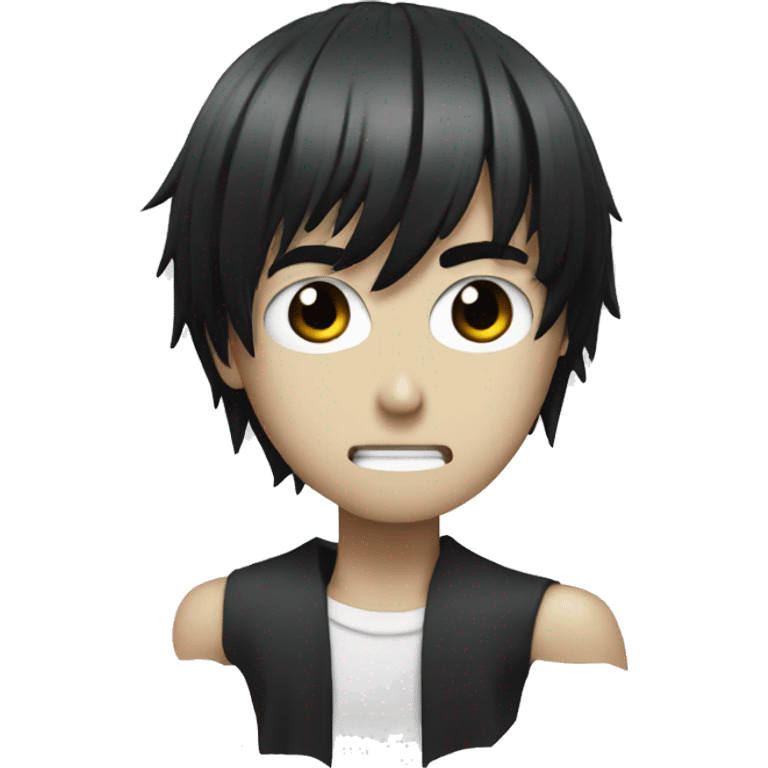 L from death note emoji