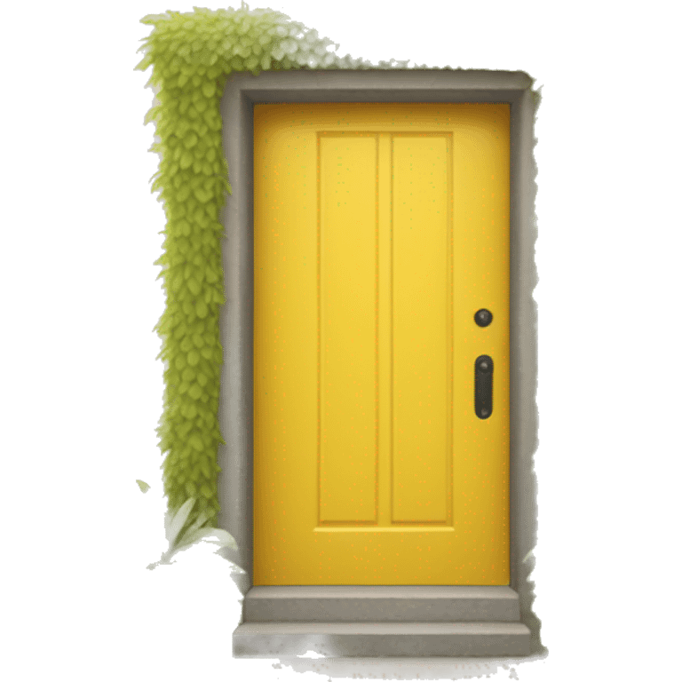 Bug YELLOW door emoji