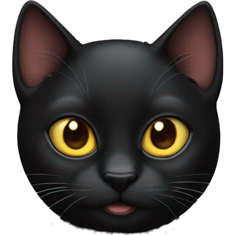 Black cat emoji