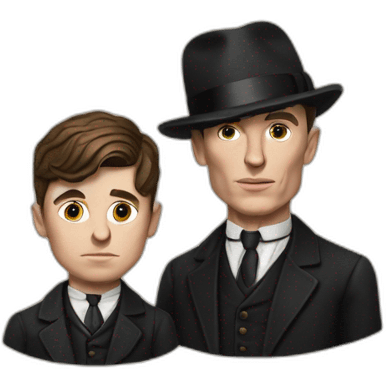 Thomas shelby avec ses frere emoji