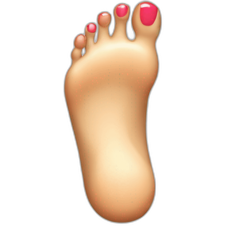 heel and toes emoji