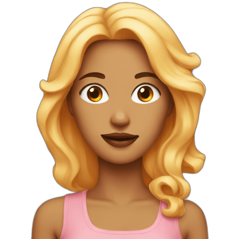 woman peaches emoji