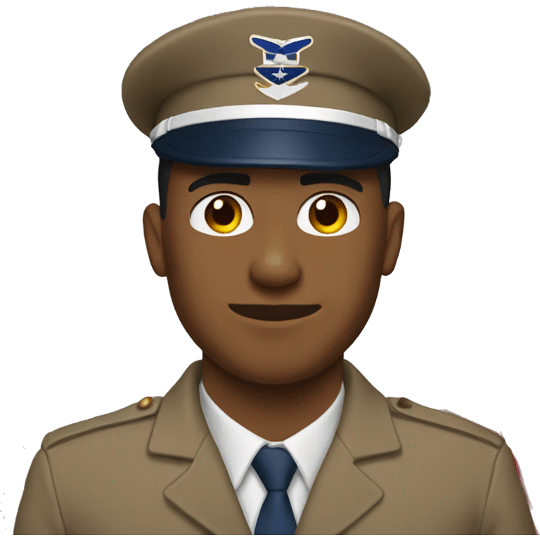 tan united states airman emoji