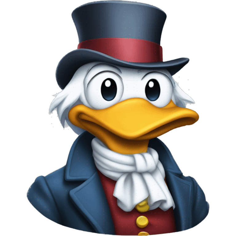 AI chatbot looking like Scrooge McDuck emoji